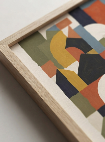 Habitat No. 03 | Abstract Geometric Print