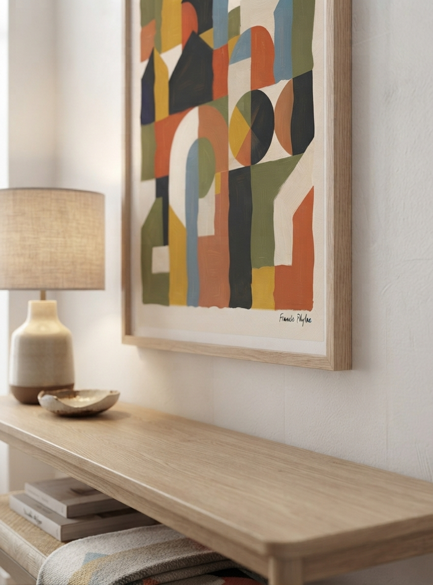 Habitat No. 03 | Abstract Geometric Print