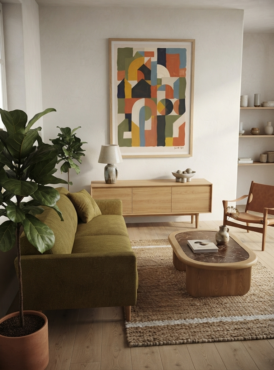Habitat No. 03 | Abstract Geometric Print