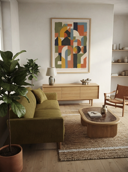 Habitat No. 03 | Abstract Geometric Print