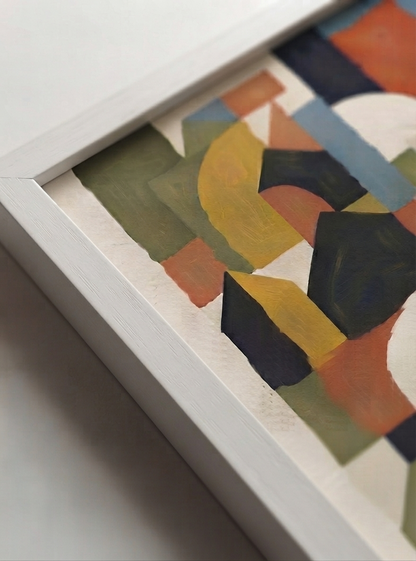 Habitat No. 03 | Abstract Geometric Print