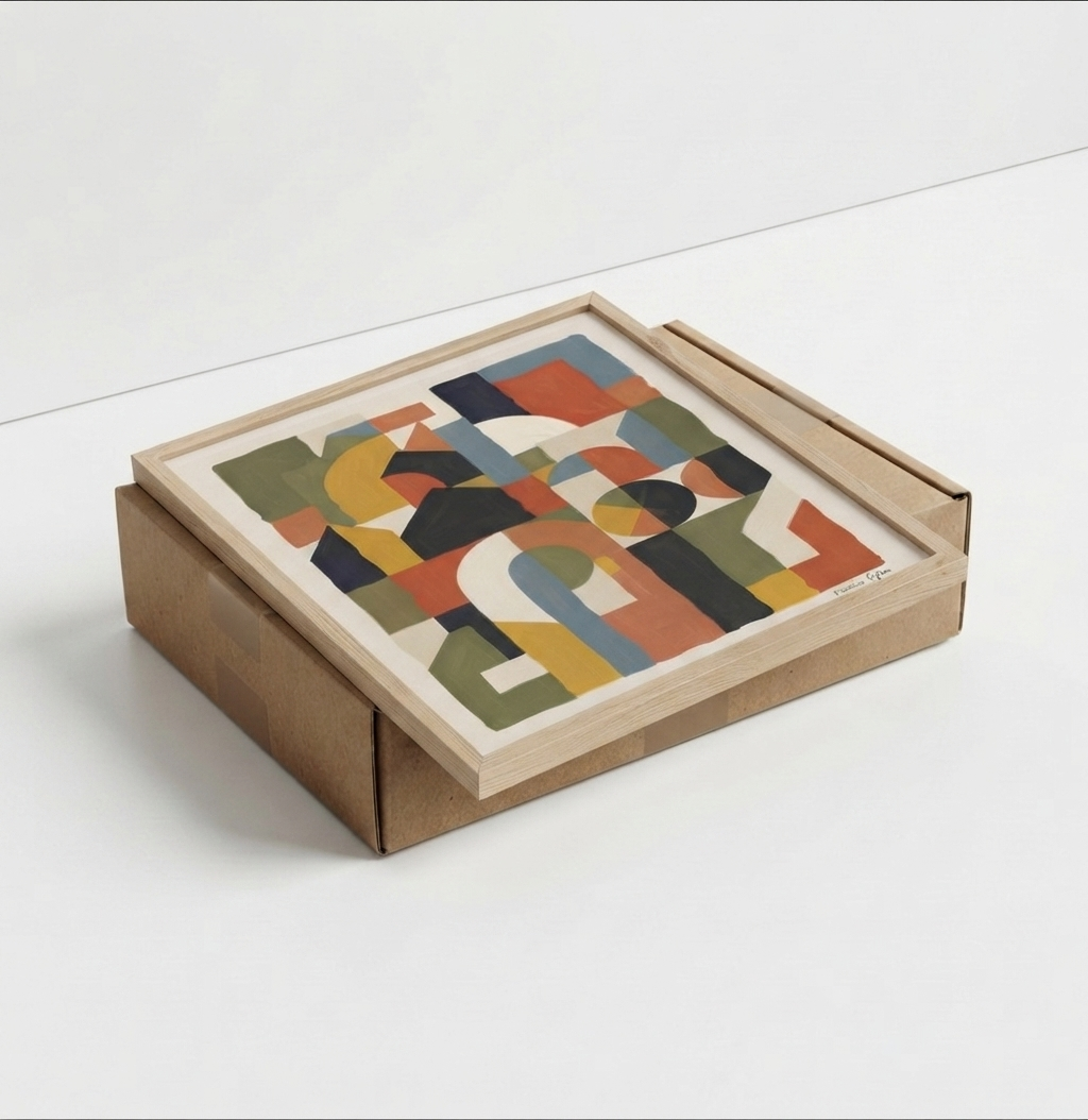 Habitat No. 03 | Abstract Geometric Print