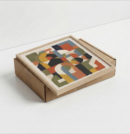 Habitat No. 03 | Abstract Geometric Print