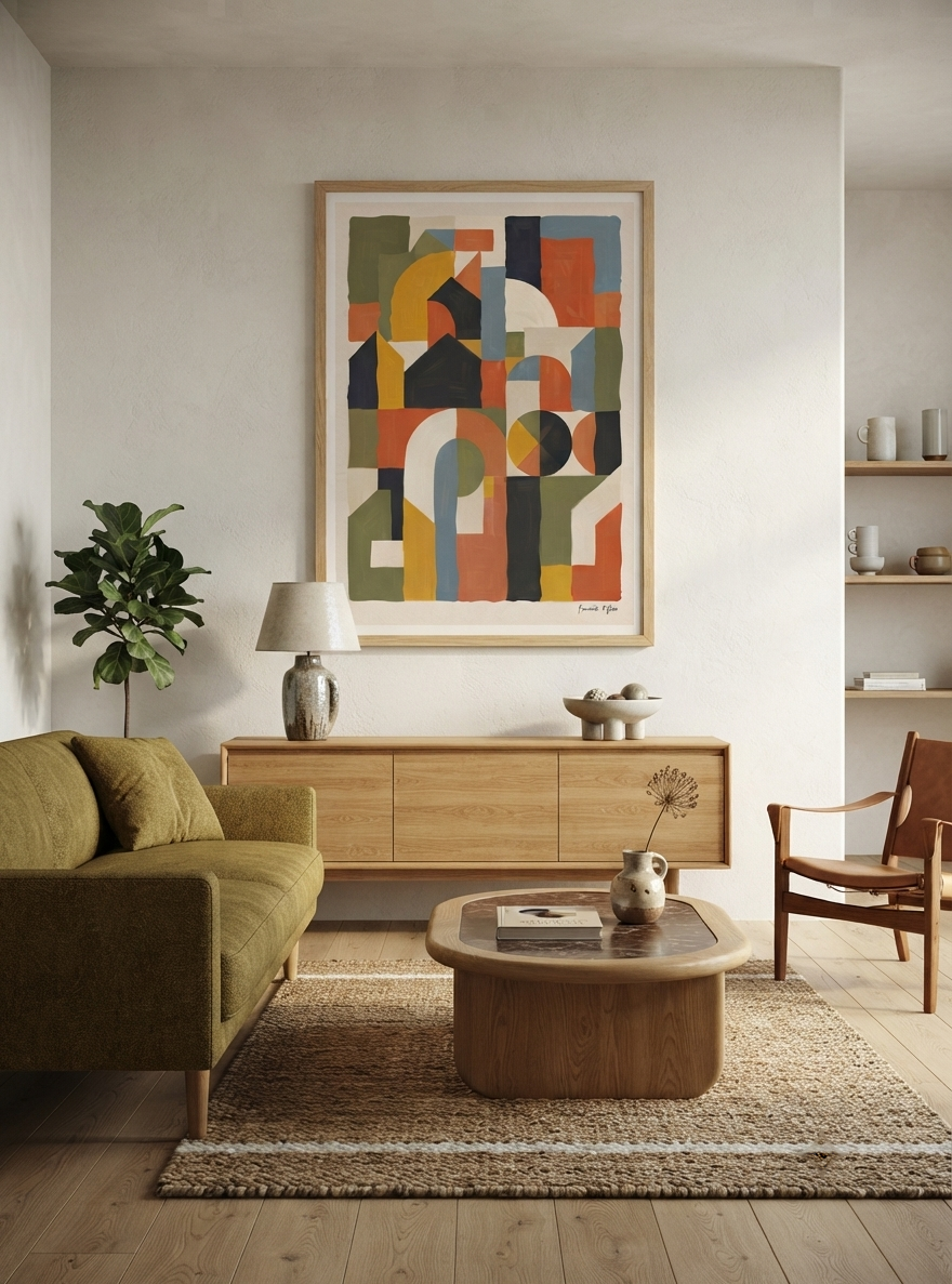 Habitat No. 03 | Abstract Geometric Print