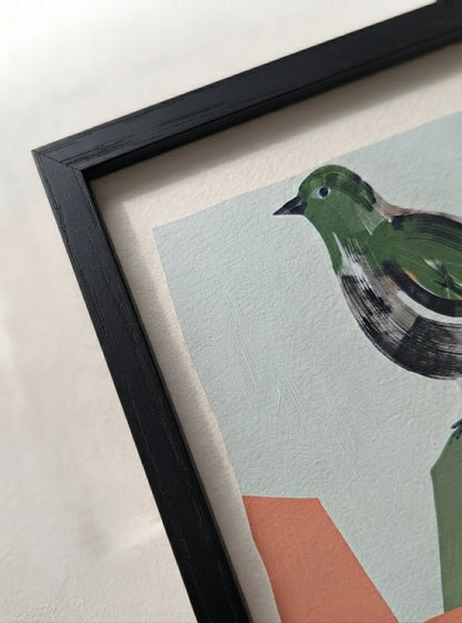 Bird & Being | Contemporary Abstract Bird Art Print