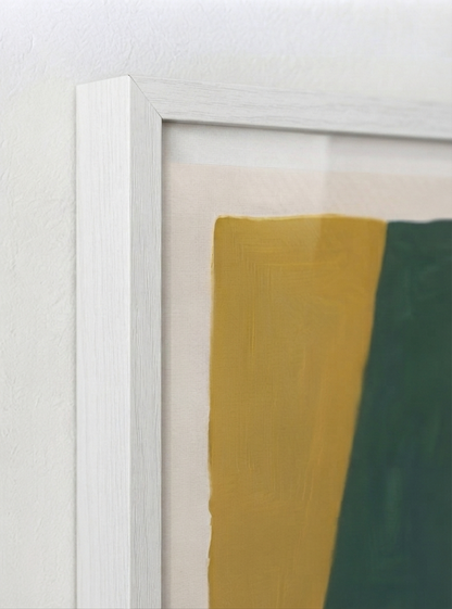 Quiet Geometry | Geometric Color Block Art Print