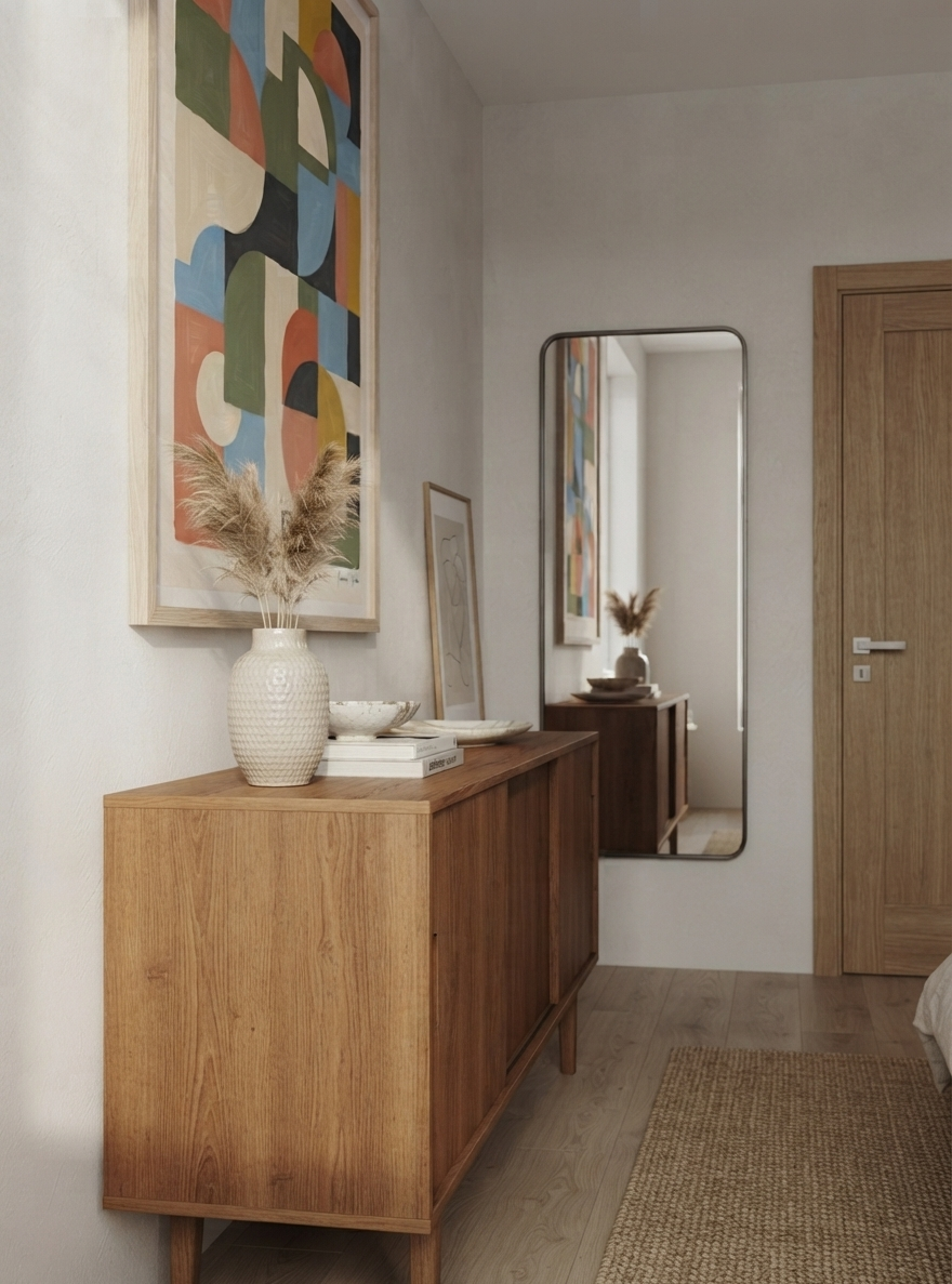 Habitat-no-06 | Mid-Century Modern Geometric Art Print