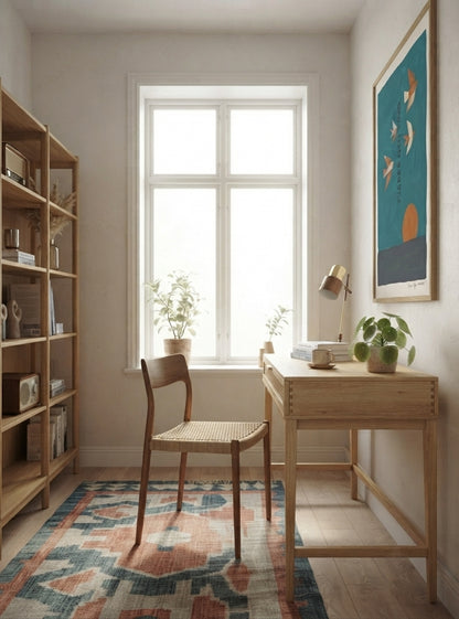 Fjader Och Vind | Mid-Century Bird Art Print