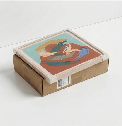 Nordic Muse | Mid-Century Modern Female Form Art Print