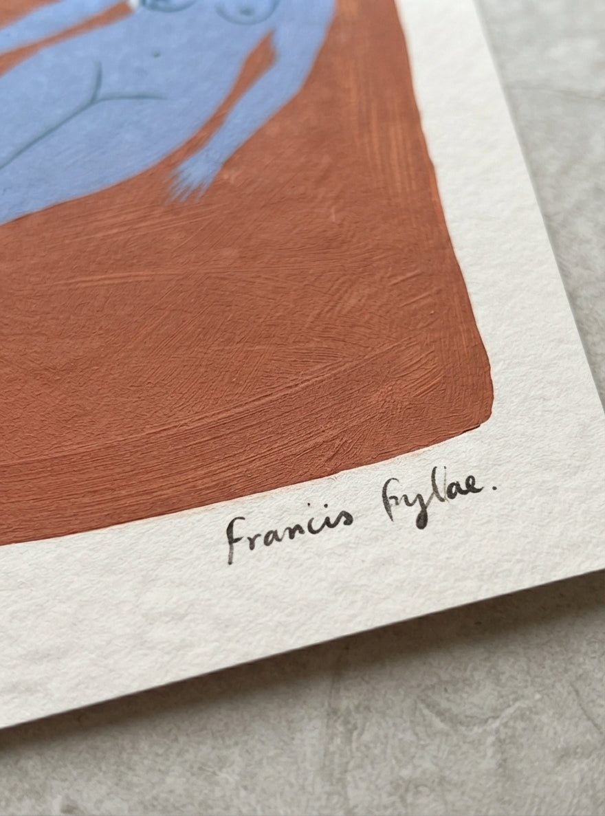 Nordic Muse | Mid-Century Modern Female Form Art Print