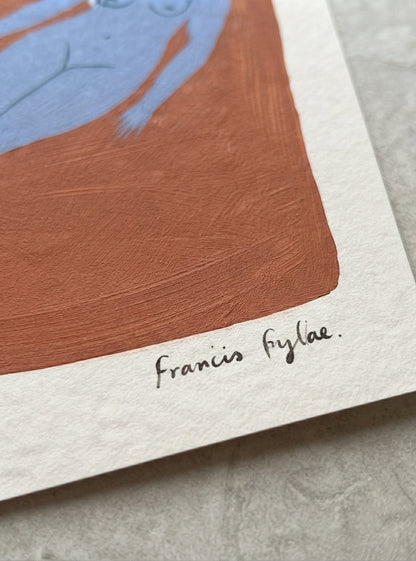 Nordic Muse | Mid-Century Modern Female Form Art Print