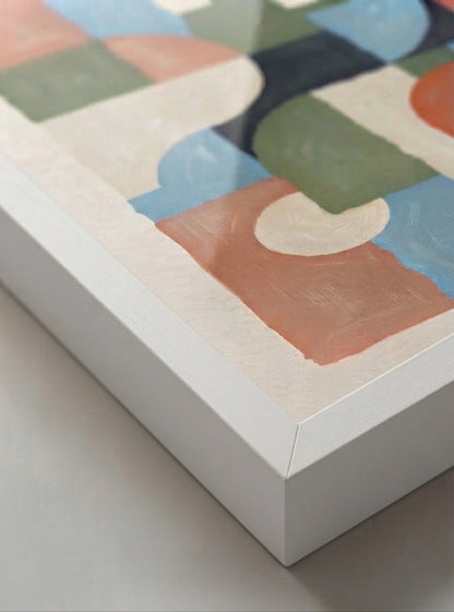 Habitat-no-06 | Mid-Century Modern Geometric Art Print