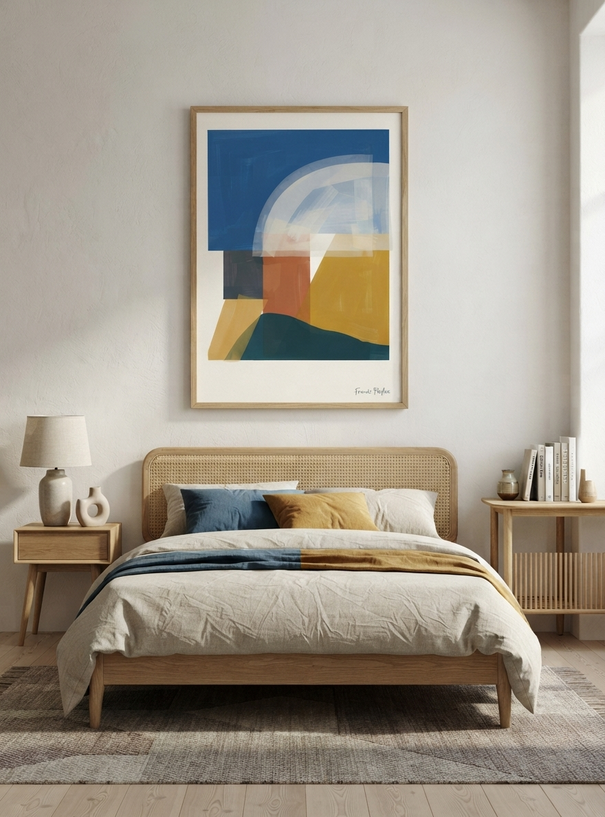 Balance Series | Minimalist Color Block Wall Art Poster