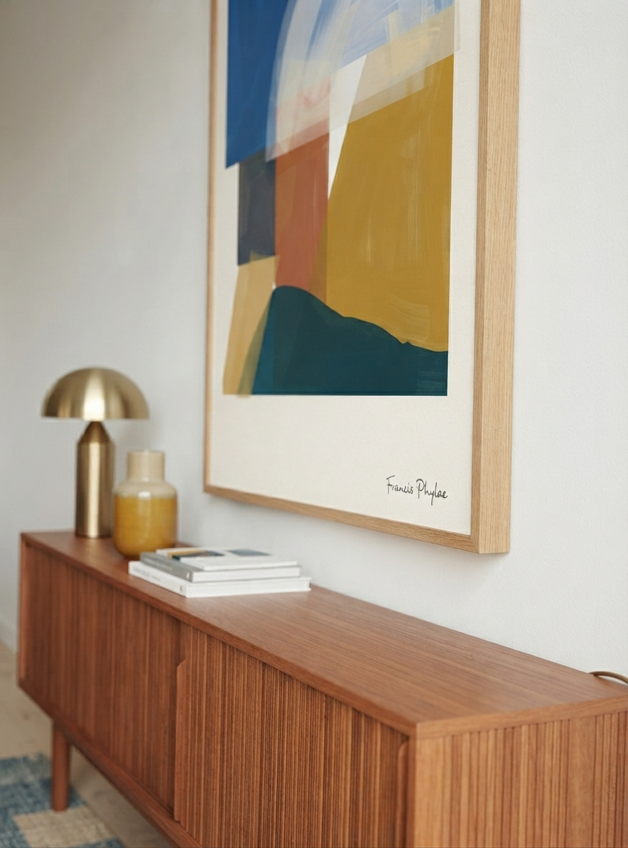 Balance Series | Minimalist Color Block Wall Art Poster