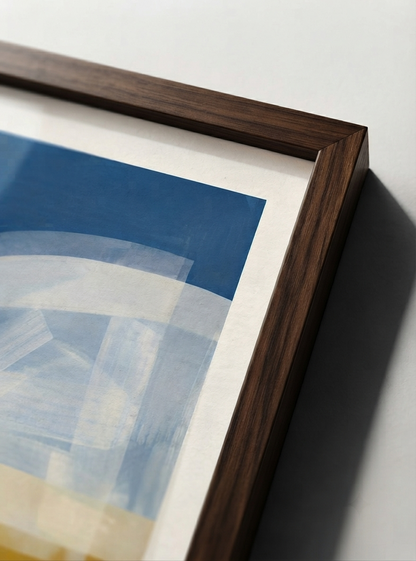 Balance Series | Minimalist Color Block Wall Art Poster