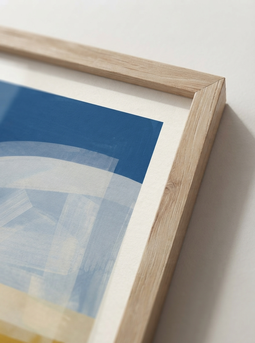 Balance Series | Minimalist Color Block Wall Art Poster
