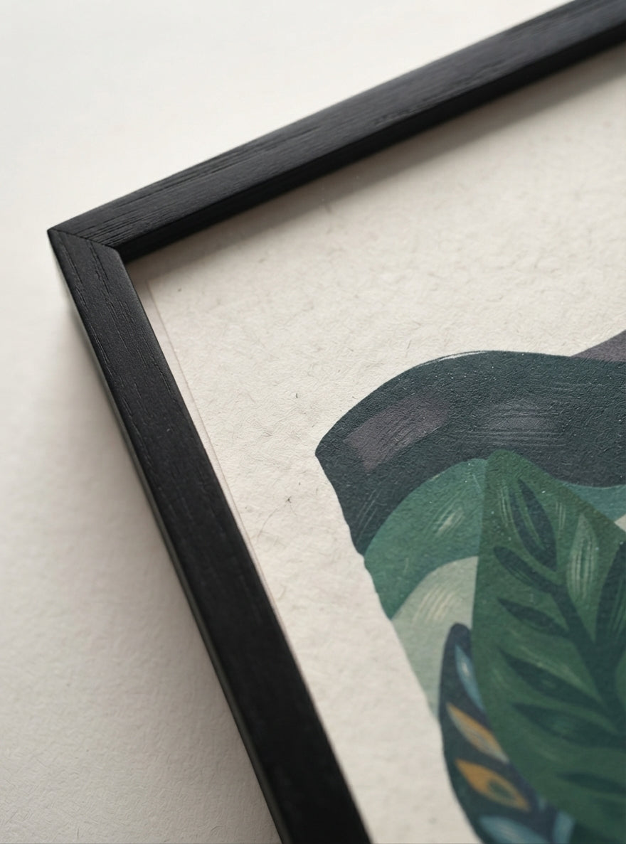 Nordic Forest Tales | Scandi Nordic Forest Wall Art Print