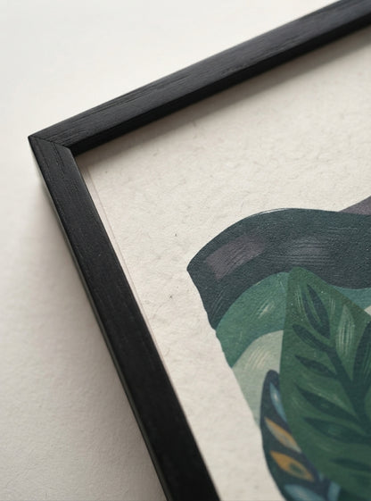 Nordic Forest Tales | Scandi Nordic Forest Wall Art Print