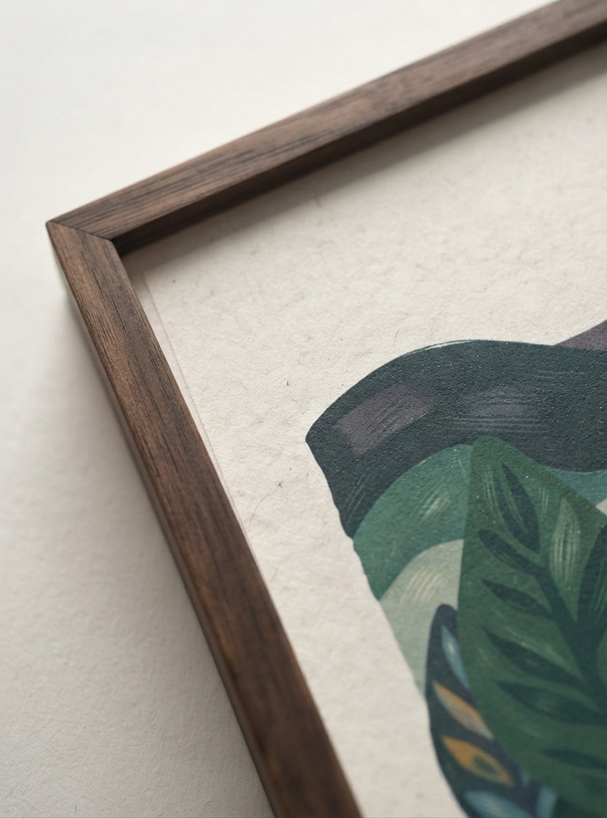Nordic Forest Tales | Scandi Nordic Forest Wall Art Print