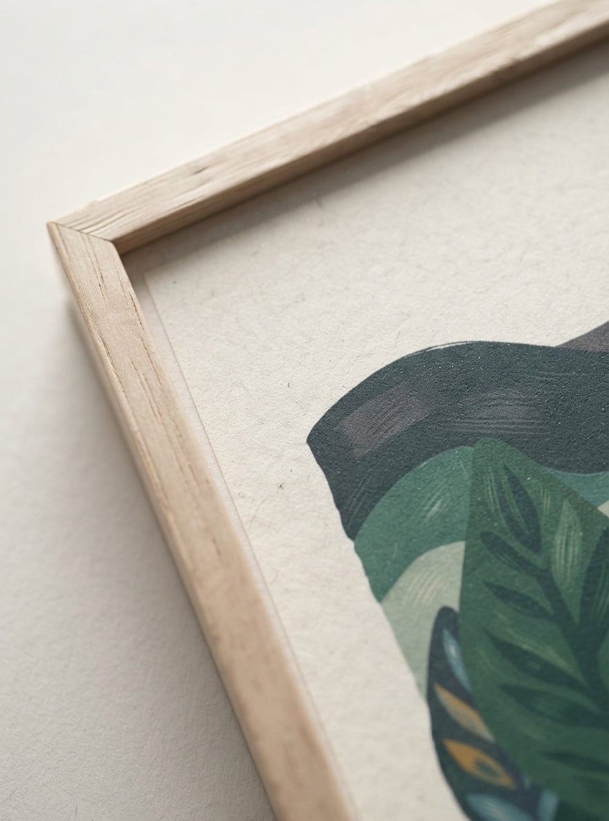 Nordic Forest Tales | Scandi Nordic Forest Wall Art Print
