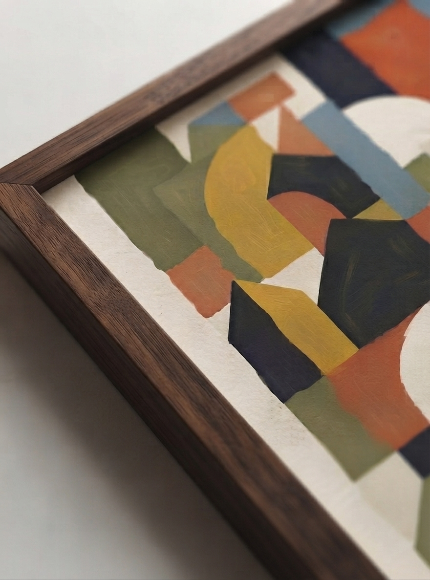 Habitat No. 03 | Abstract Geometric Print