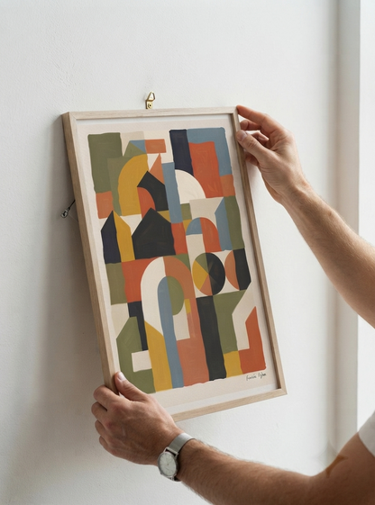 Habitat No. 03 | Abstract Geometric Print