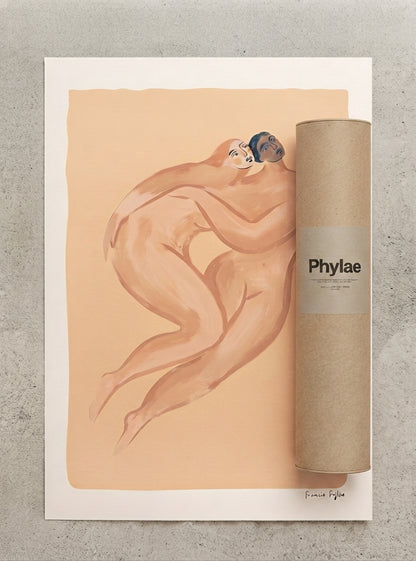 ENTWINED | Mid Century Modern Couple Art Print